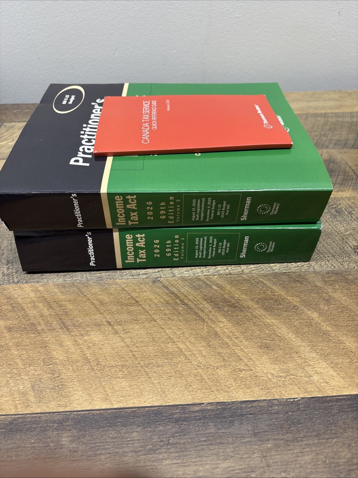 Practitioner’s Income Tax Act 2026 69th Edition David Thomson Reuters Vol 1 & 2