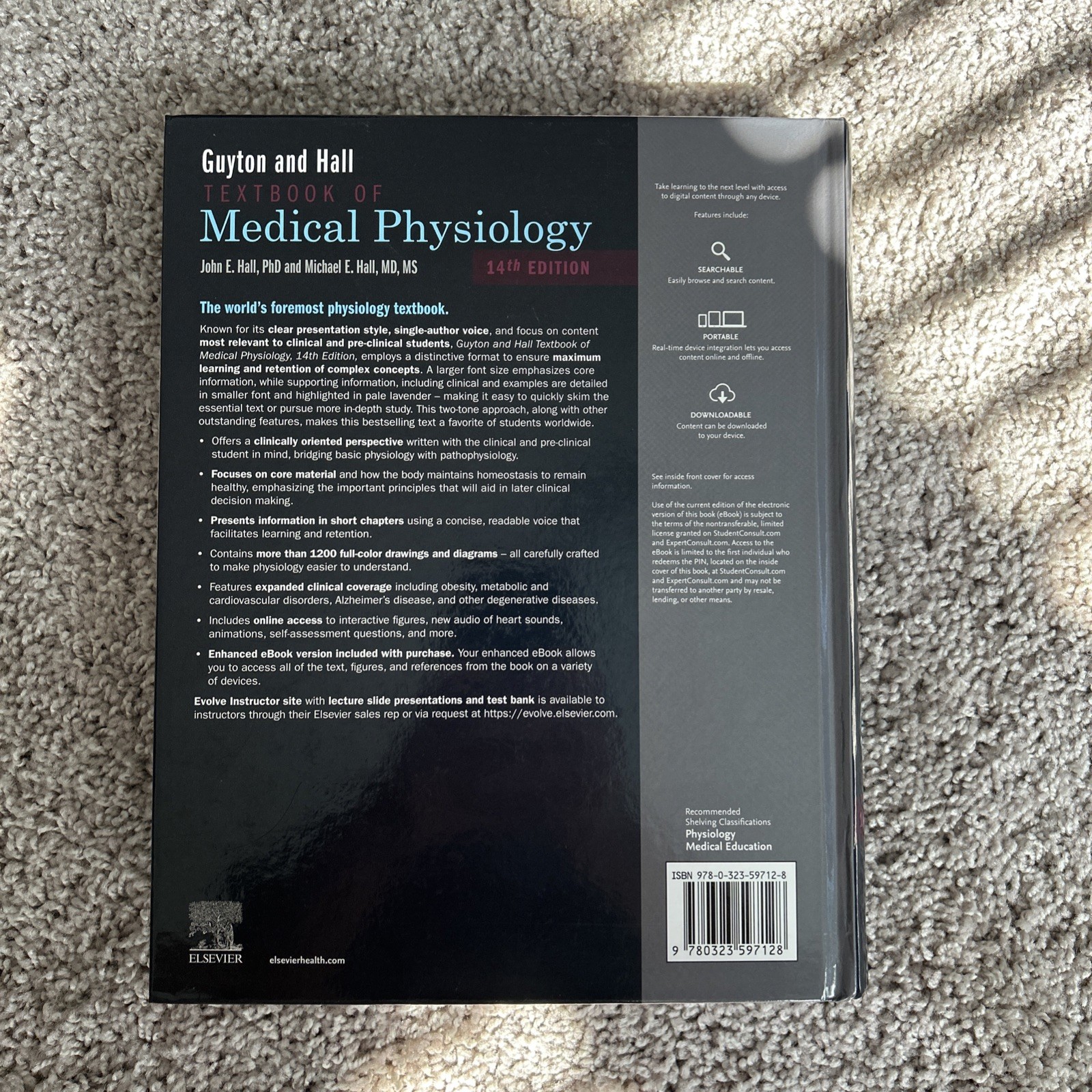 Guyton and Hall Textbook of Medical Physiology by Michael Hall and John Hall