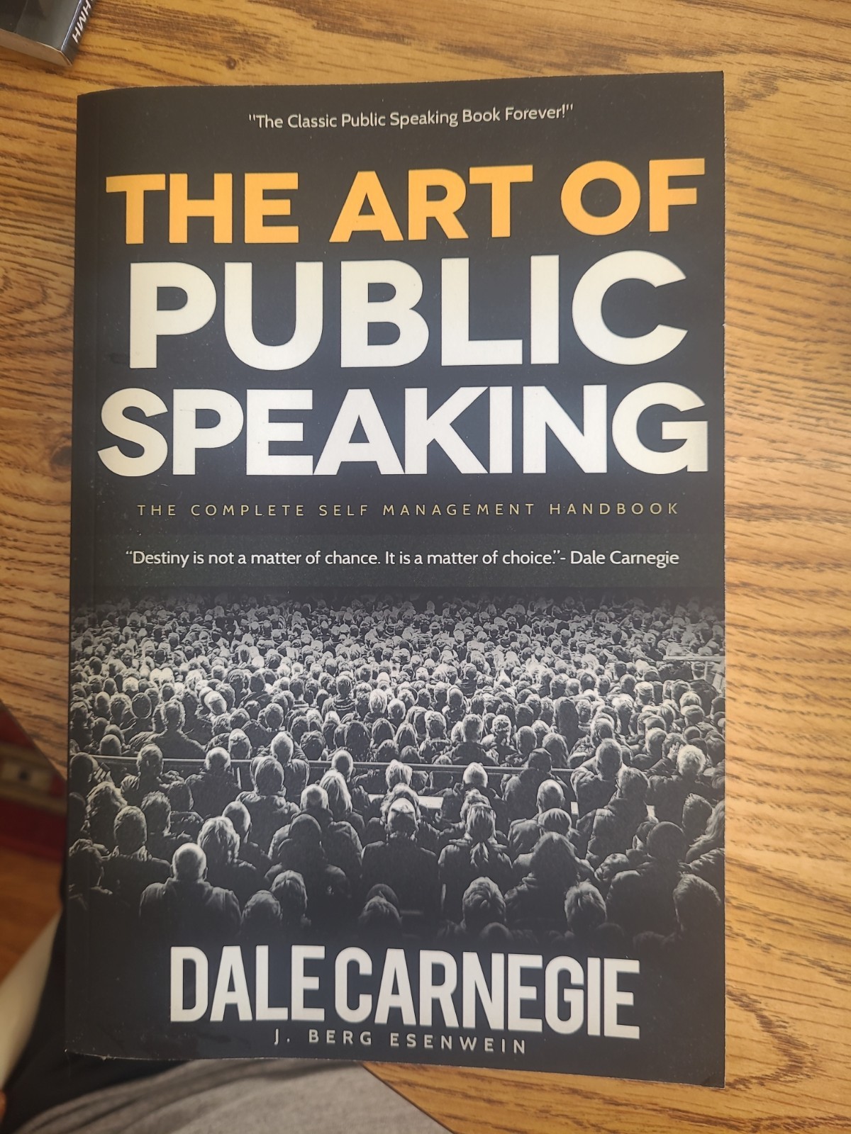 The Art of Public Speaking by Dale Carnegie (English) Paperback Book