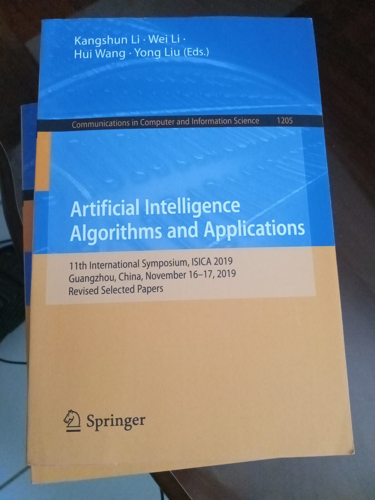 Communications in Computer and Information Science Ser.: Artificial Intelligence