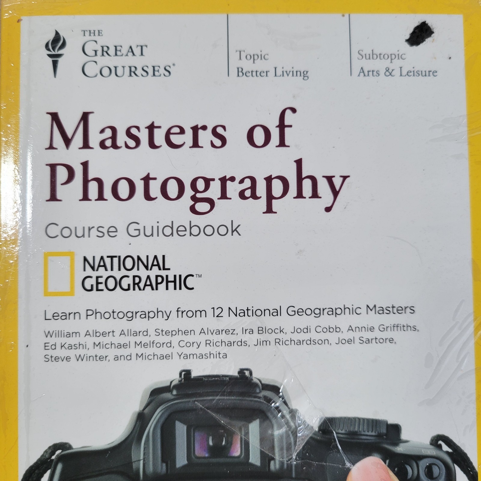 The Great Courses: Masters of Photography DVD Discs and Study Guide Book NEW