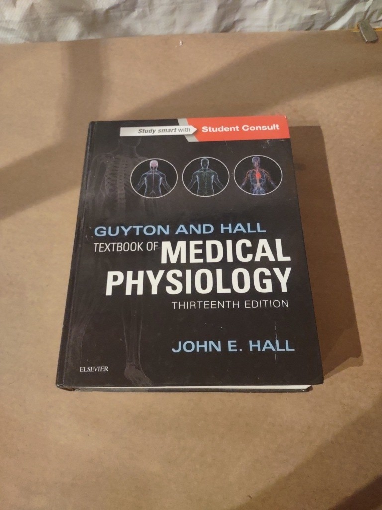 Guyton and Hall Textbook of Medical Physiology, 13 Edition John E. Hall Free Shp