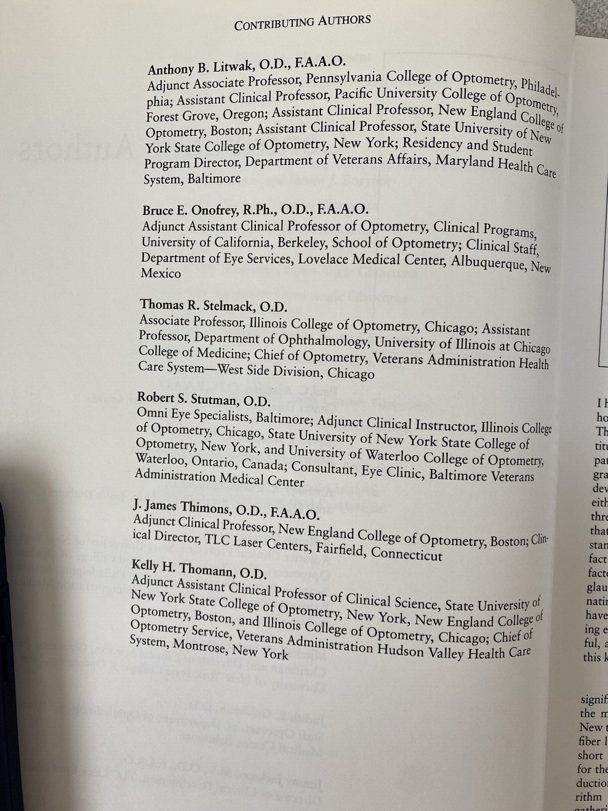 Glaucoma Handbook by Anthony B. Litwak, 2001 edition, Butterworth-Heinemann