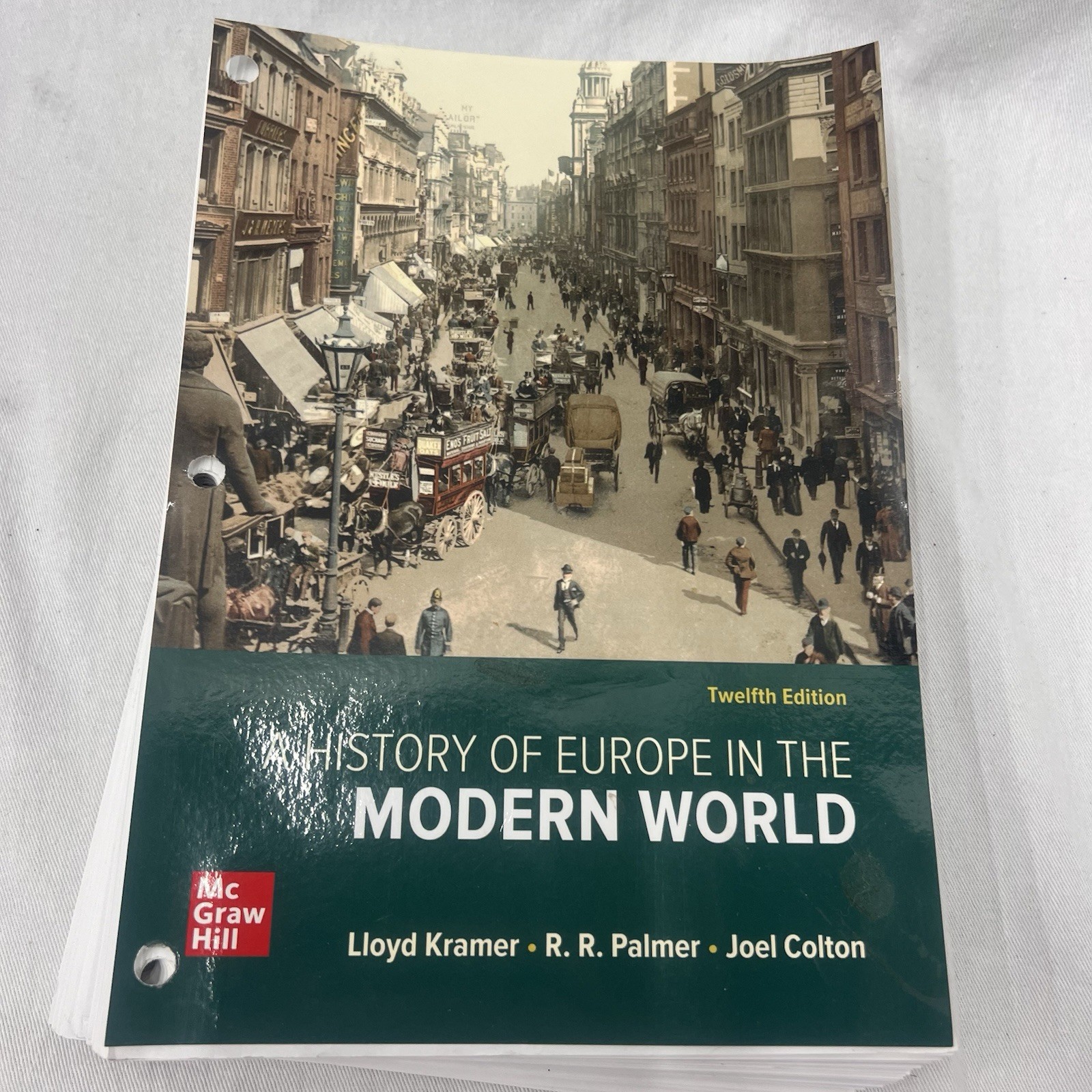 12th Twelfth Edition History of Europe in the Modern World Loose Leaf