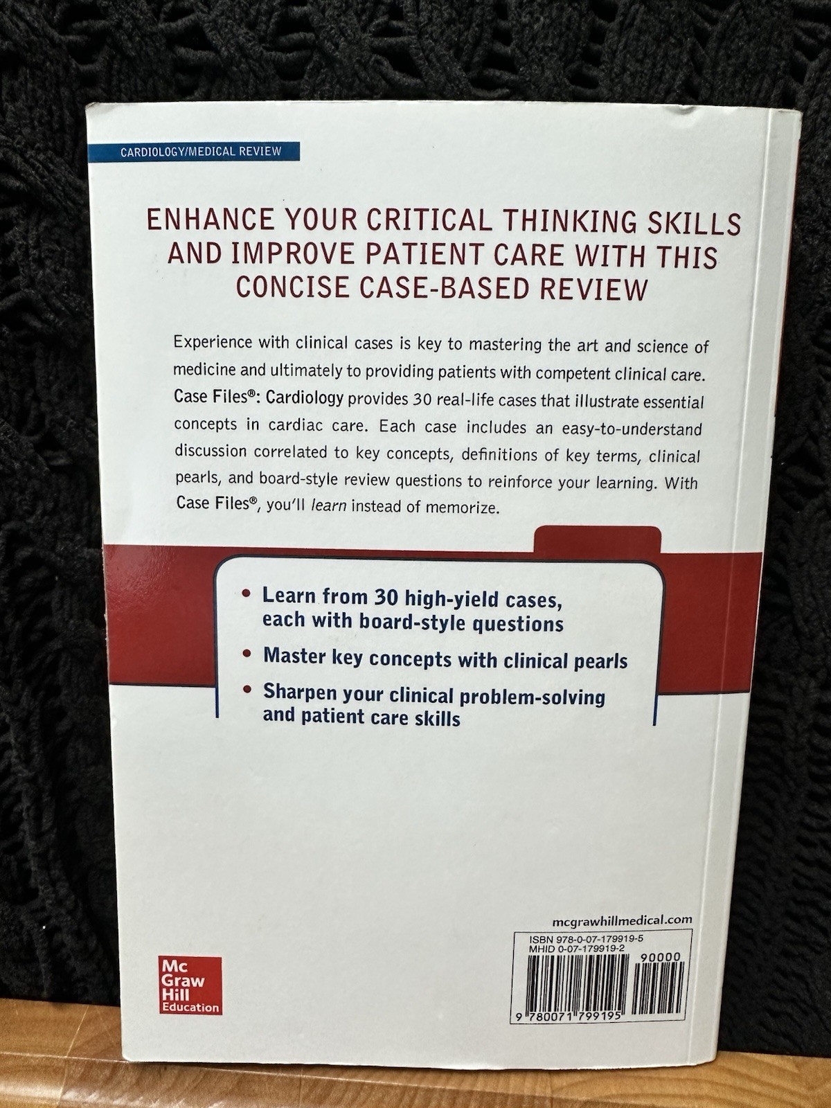 Case Files Cardiology – McGraw Hill Lange – Paperback – Toy & Faulx
