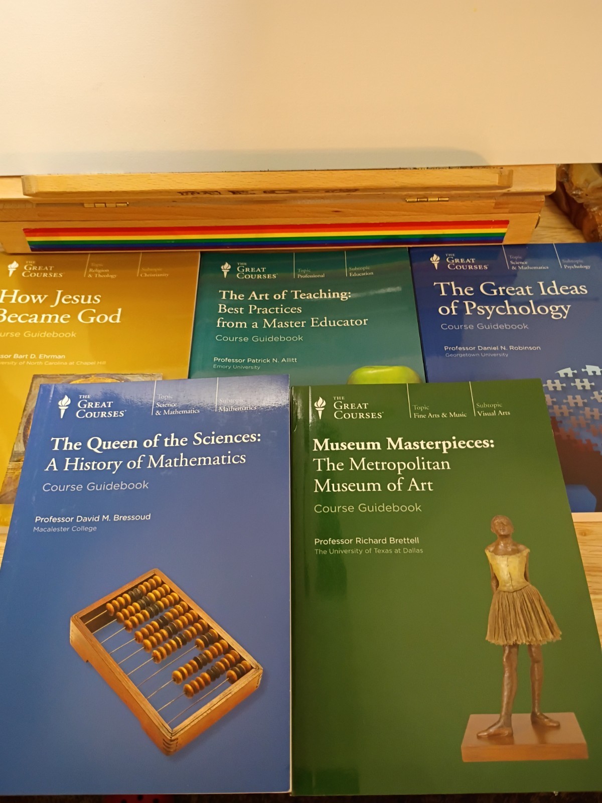 The Great Courses Guidebooks 5 Book Lot