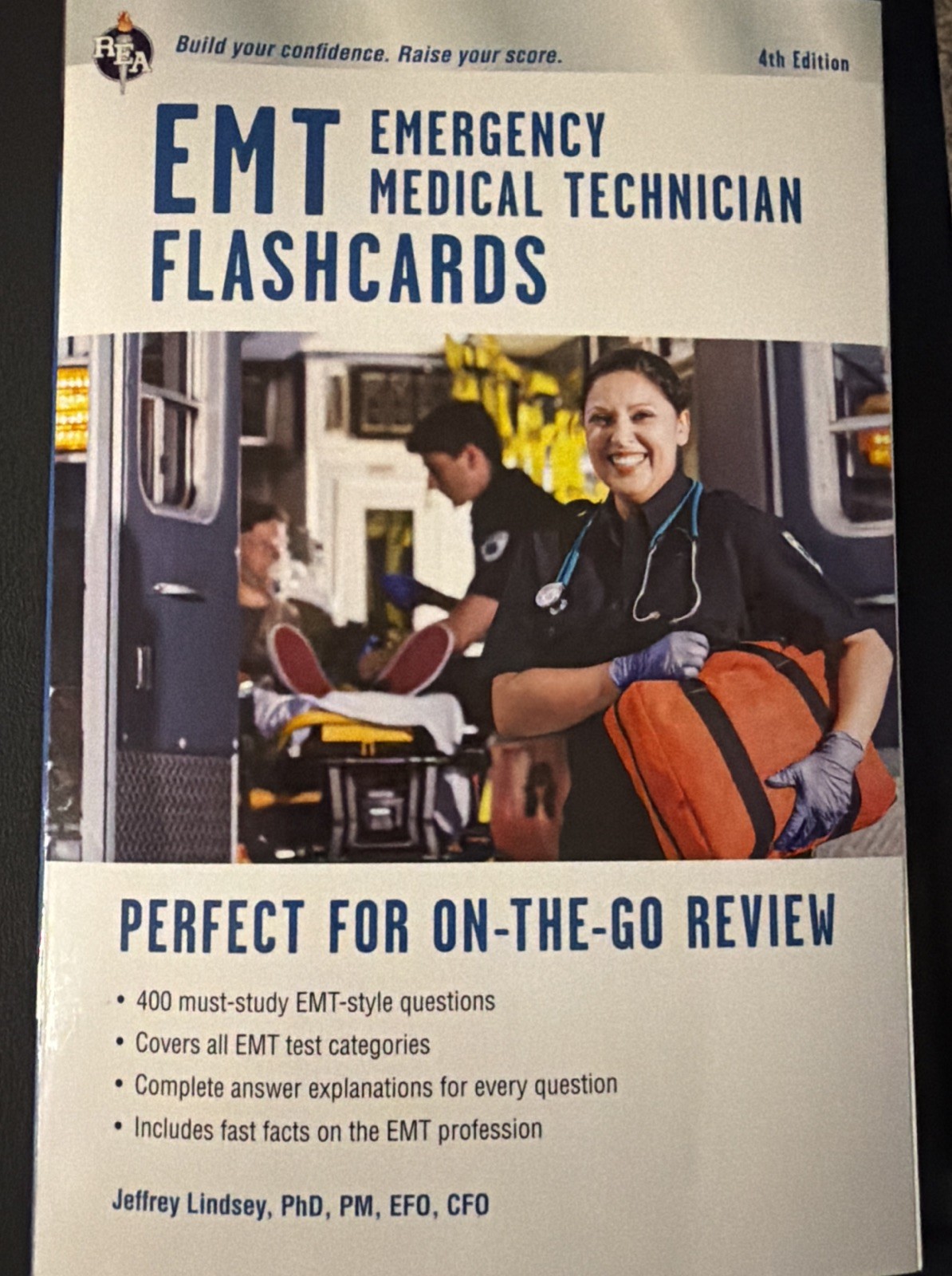 EMT Test Preparation Ser.: EMT Flashcard Book, 4th Ed by Jeffrey Lindsey (2019)
