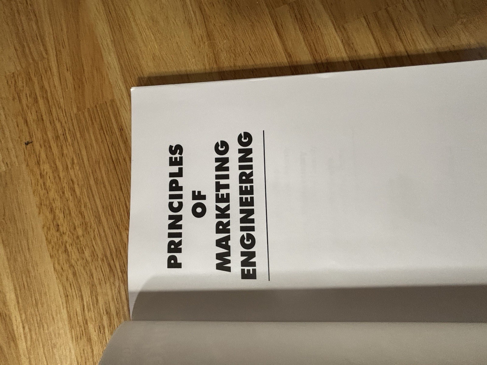 Principles of Marketing Engineering (07) Paperback Trafford Publishing
