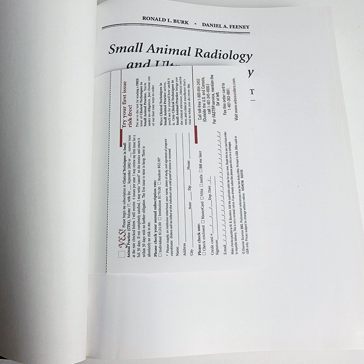 Small Animal Radiology and Ultrasound: A Diagnostic Atlas & Text 3rd Edition
