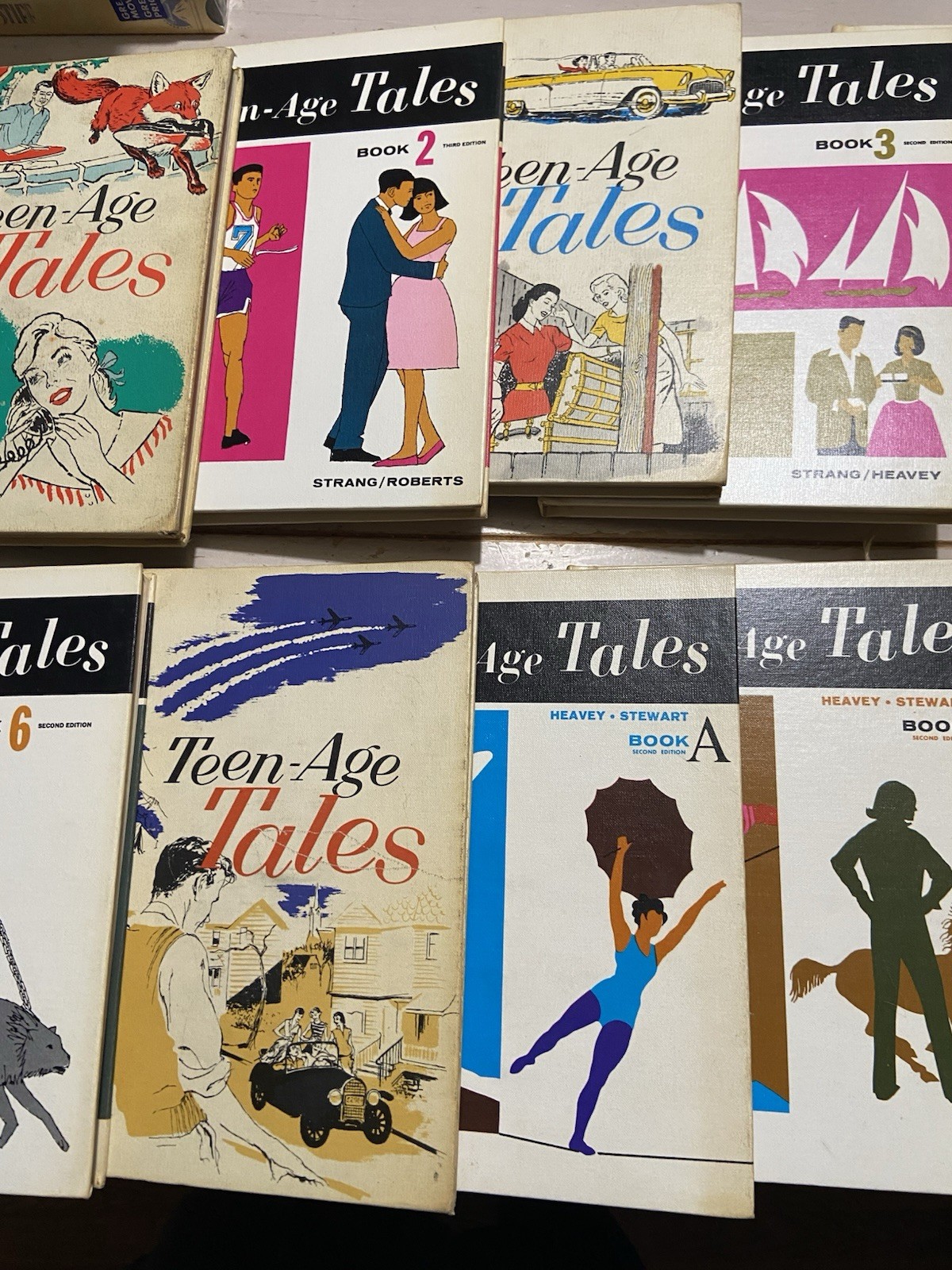 Vintage 1960’s Teen-Age Tales Learning Books W/ Teachers Manuals – Homeschool