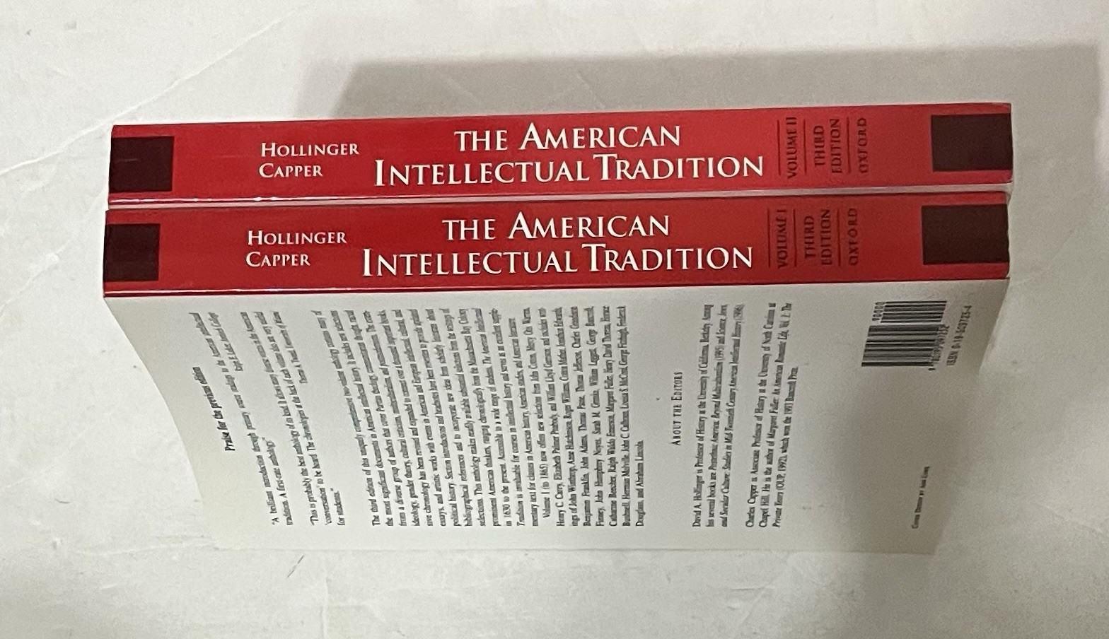 American Intellectual Tradition : A SourcebookVolume I-II: 1630-Present PB 3rd