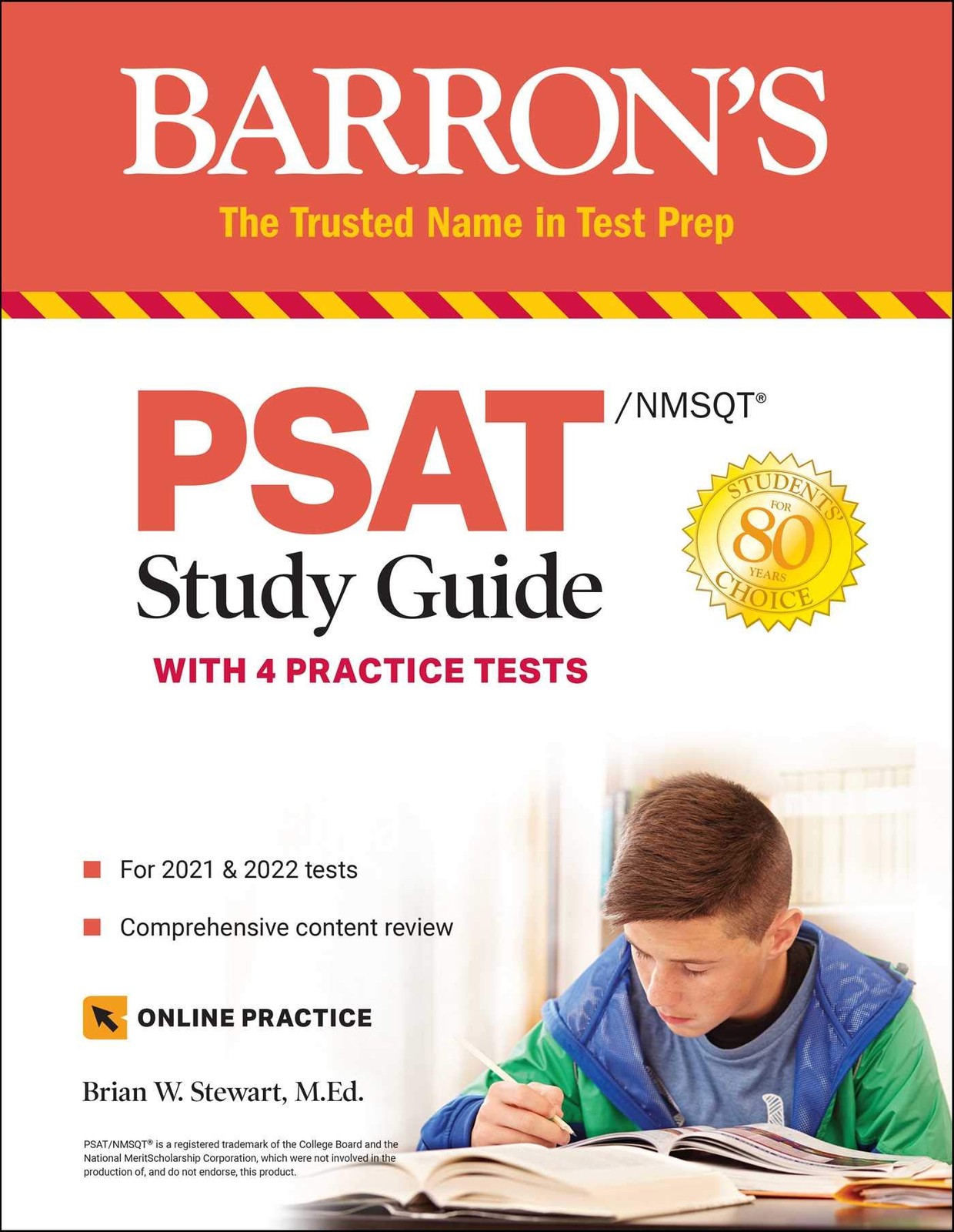 PSAT/NMSQT Study Guide: with 4 Practice Tests (Barron’s Test Prep)