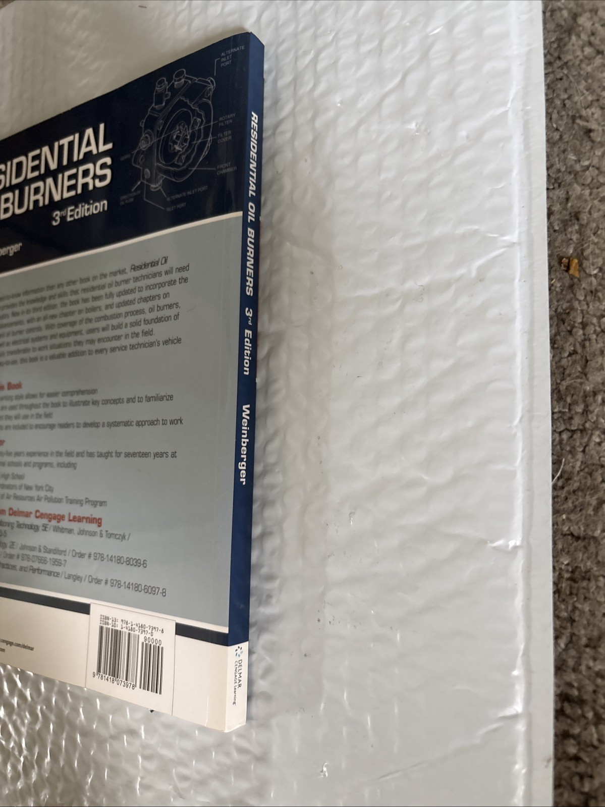 Residential Oil Burners – Paperback, by Weinberger Herb – Good