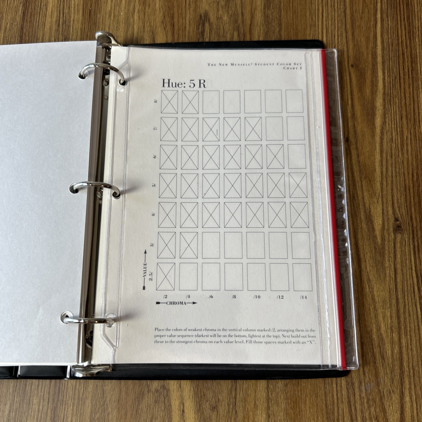 The New Munsell Student Color Set Second Edition Ring Binder Jim Long Luke Chart