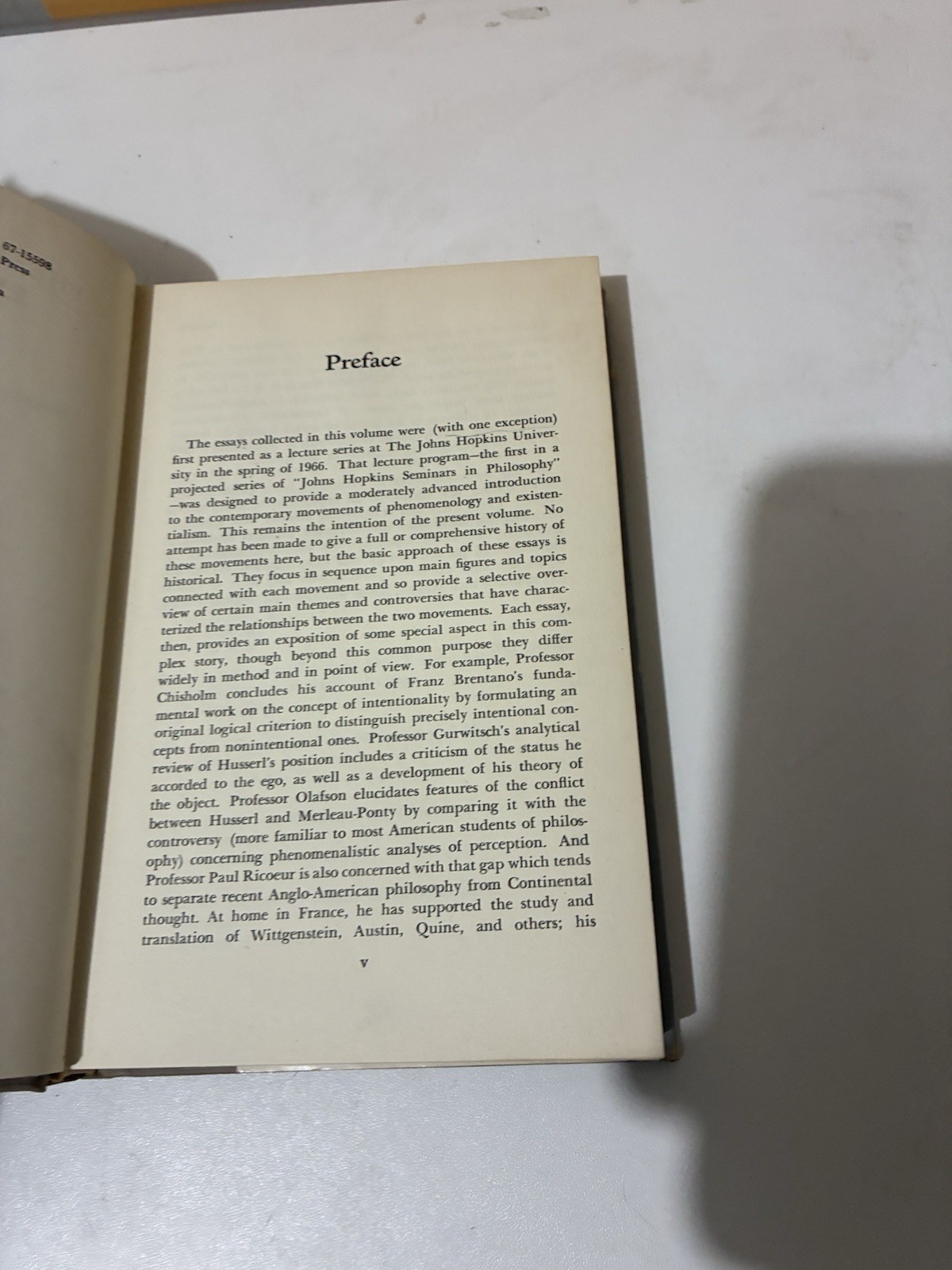 Phenomenology and Existentialism by Edward N. Lee (1967, Hardcover) – Acceptable