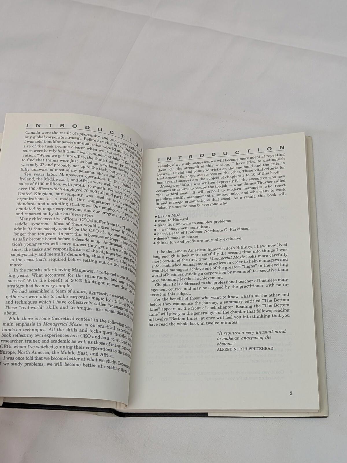 Managerial Moxie By Lance H. K. Secretan 1986 Hardcover Book Kogan Page Hardback