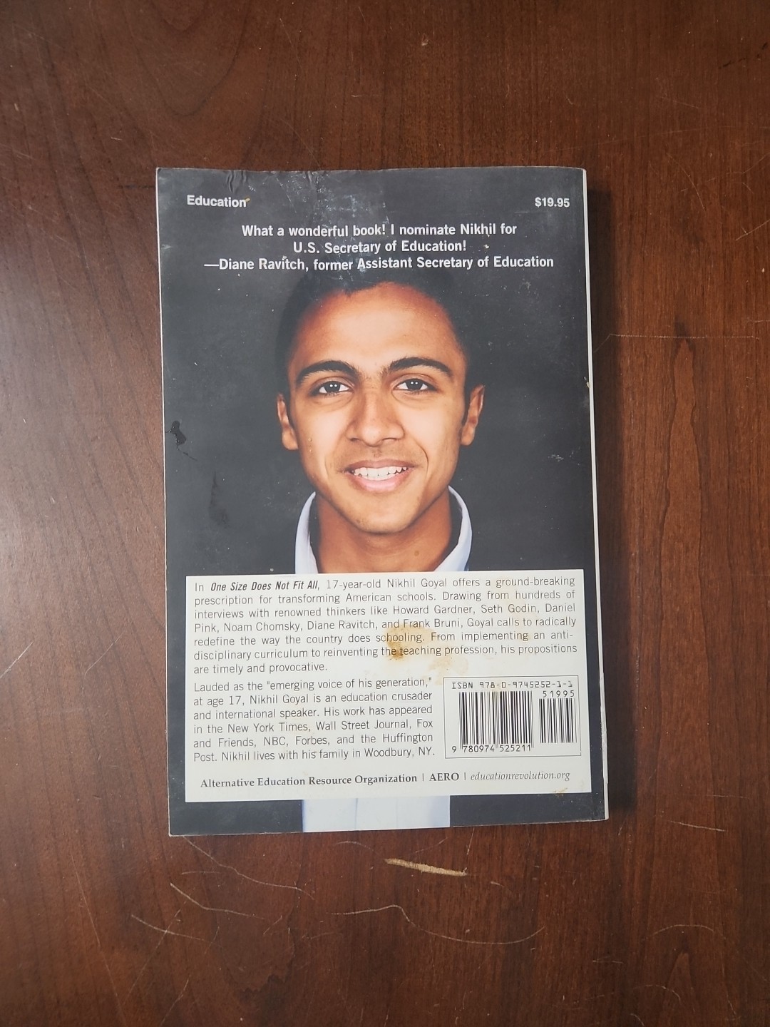 One Size Does Not Fit All : A Student’s Assessment of School by Nikhil Goyal…