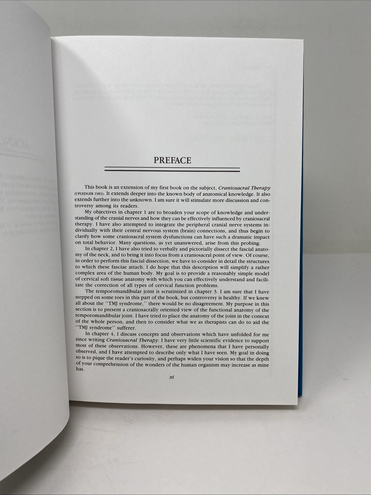 Craniosacral Therapy II Beyond Dura Upledger 1995 Clean Pages HC