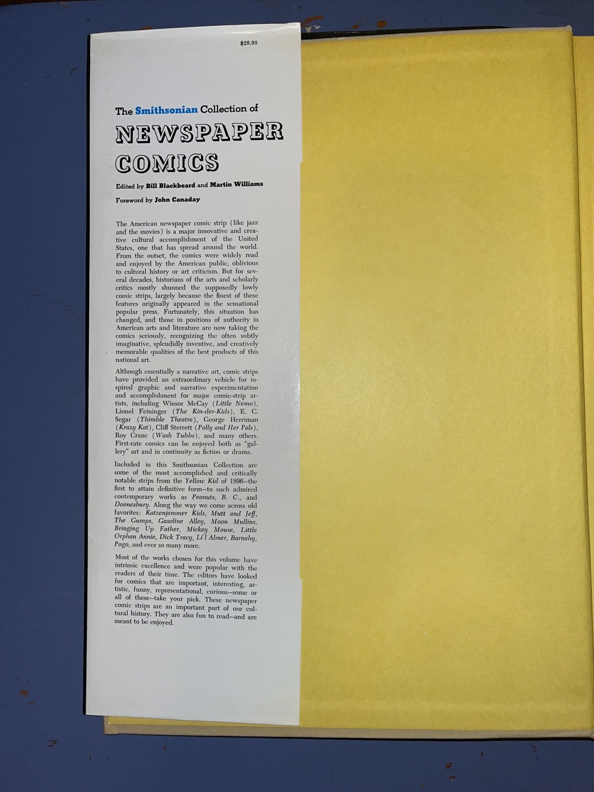 The Smithsonian Collection of Newspaper Comics 1977 Large Hardcover