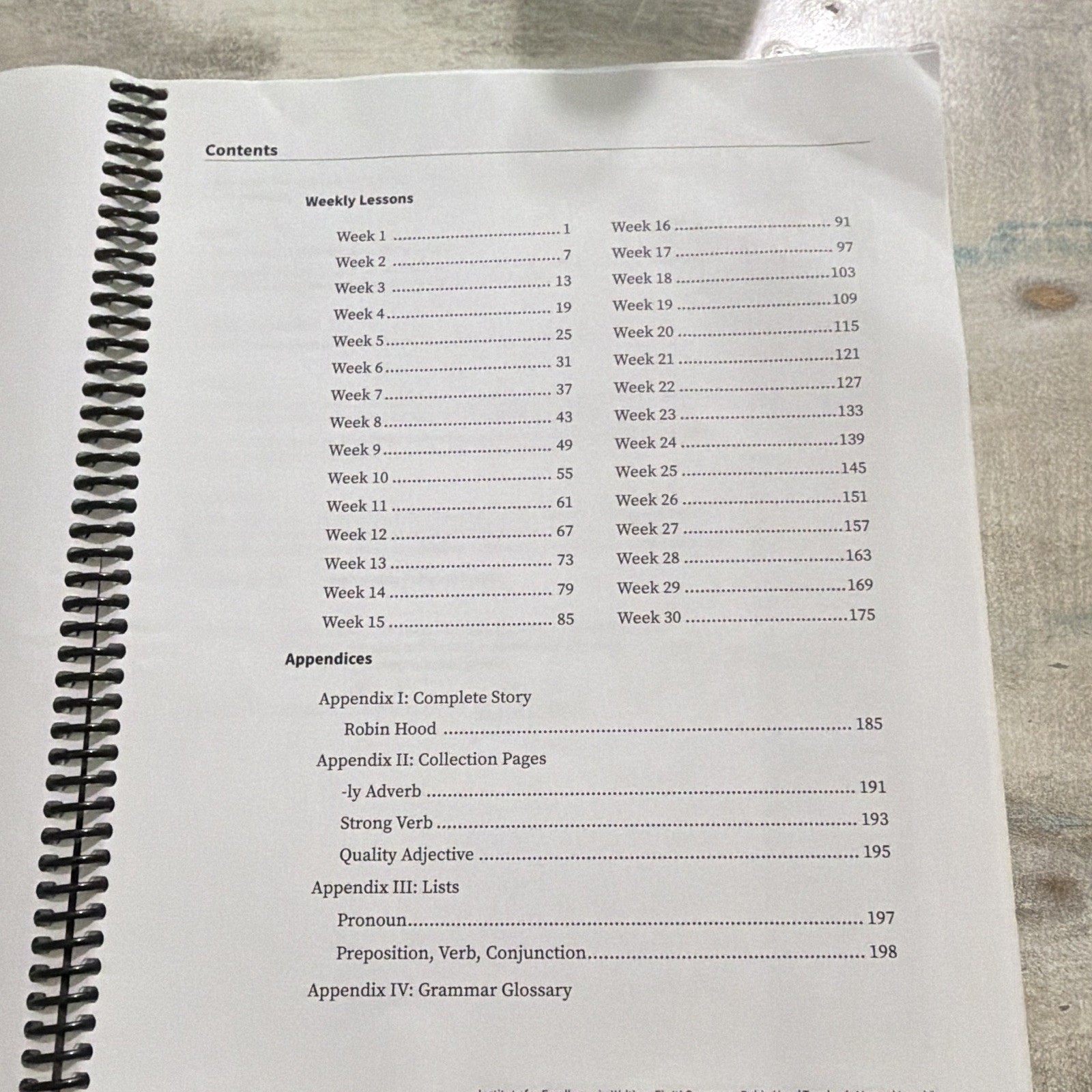 Fix It! Grammar Robin Hood Level 3 Teacher’s Manual Spiral 2022 IEW