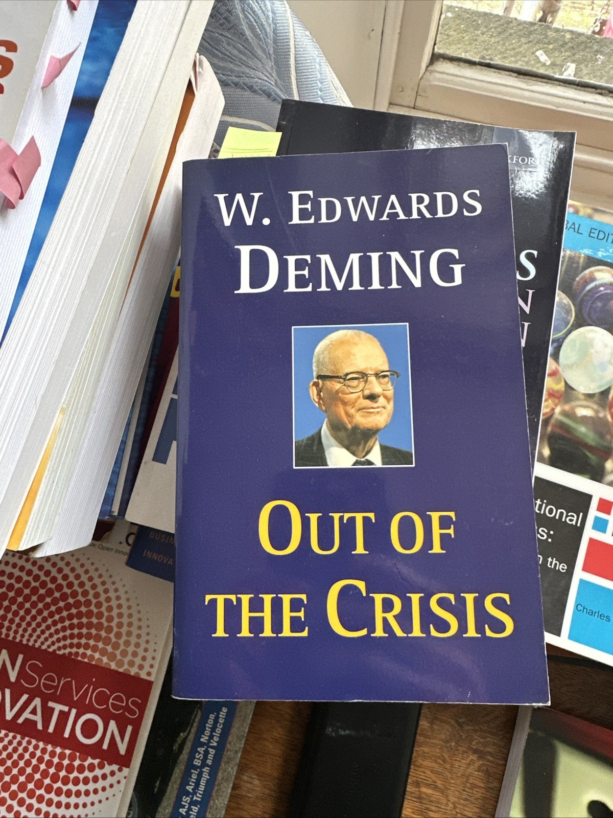 Out of the Crisis – Deming, William Edwards, year 2000
