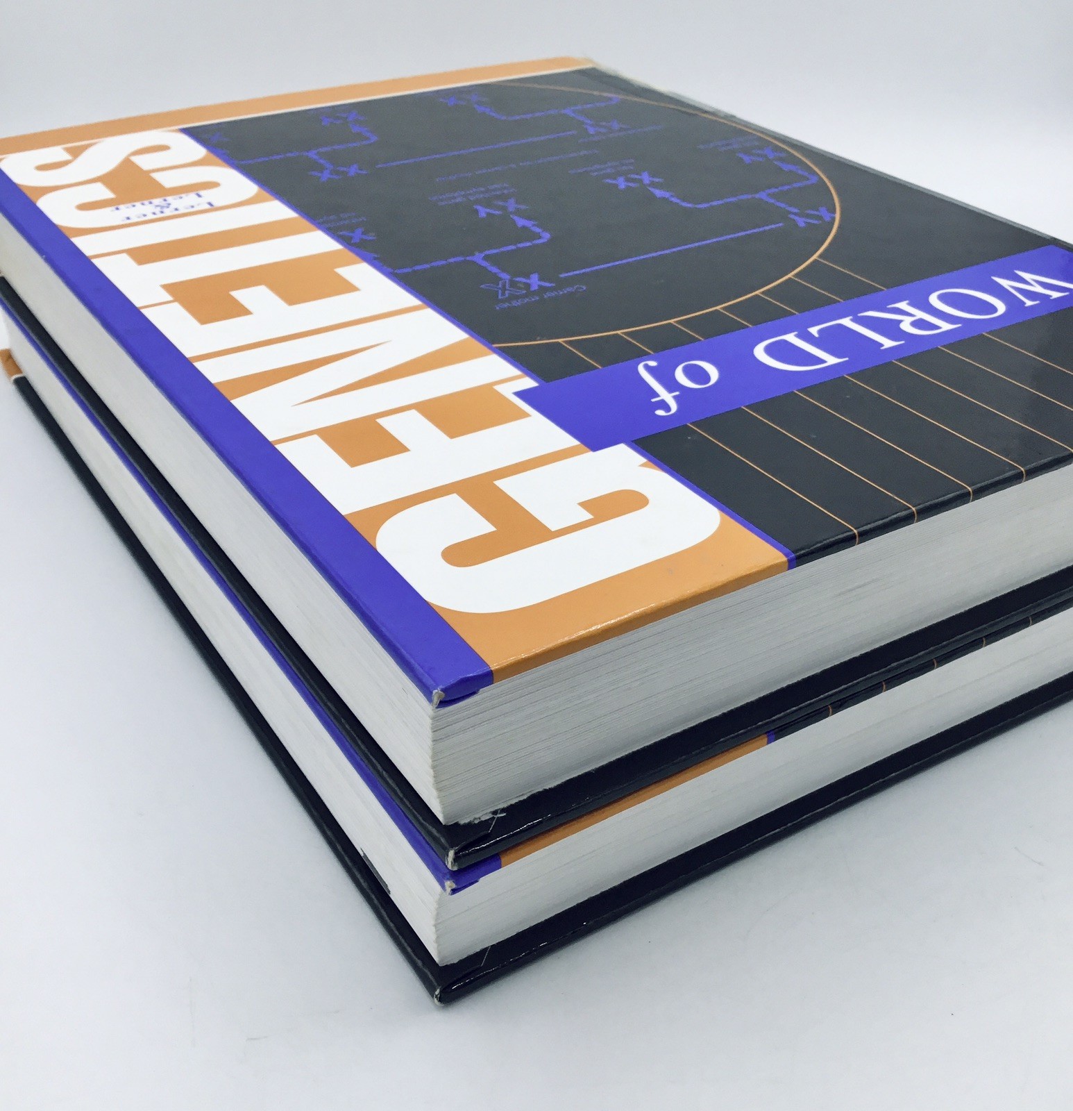 World of Genetics Volume 1 & 2 Gale Group, Lerner & Lerner, HC Set 💥VG