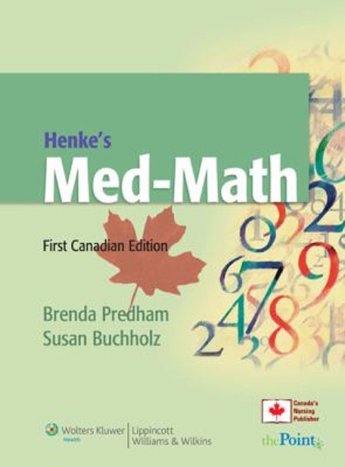Henke’s Med-Math Paperback Brenda, Buchholz, Susan Predham