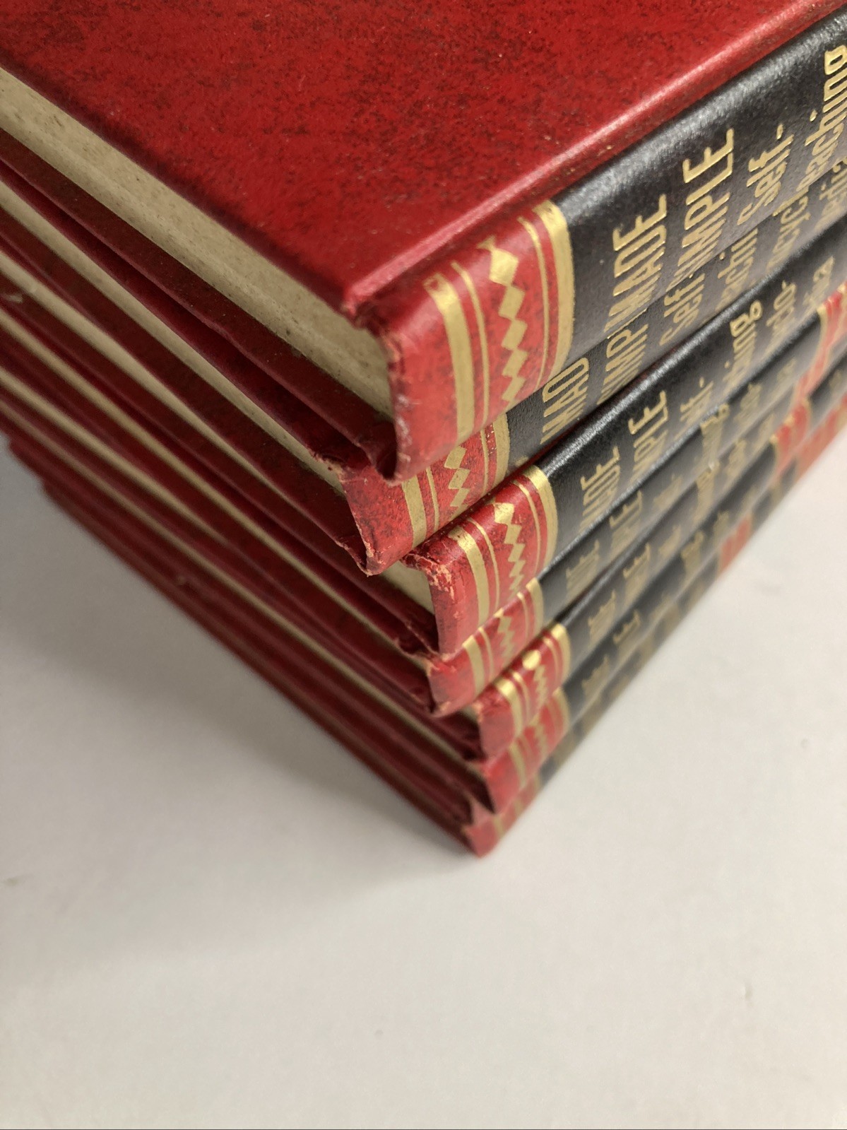 Vintage Book Set Made Simple Self Teaching Encyclopedia 2, 5, 6, 8, 9
