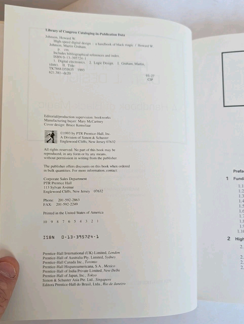 High Speed Digital Design : A Handbook of Black Magic by Martin Graham and…