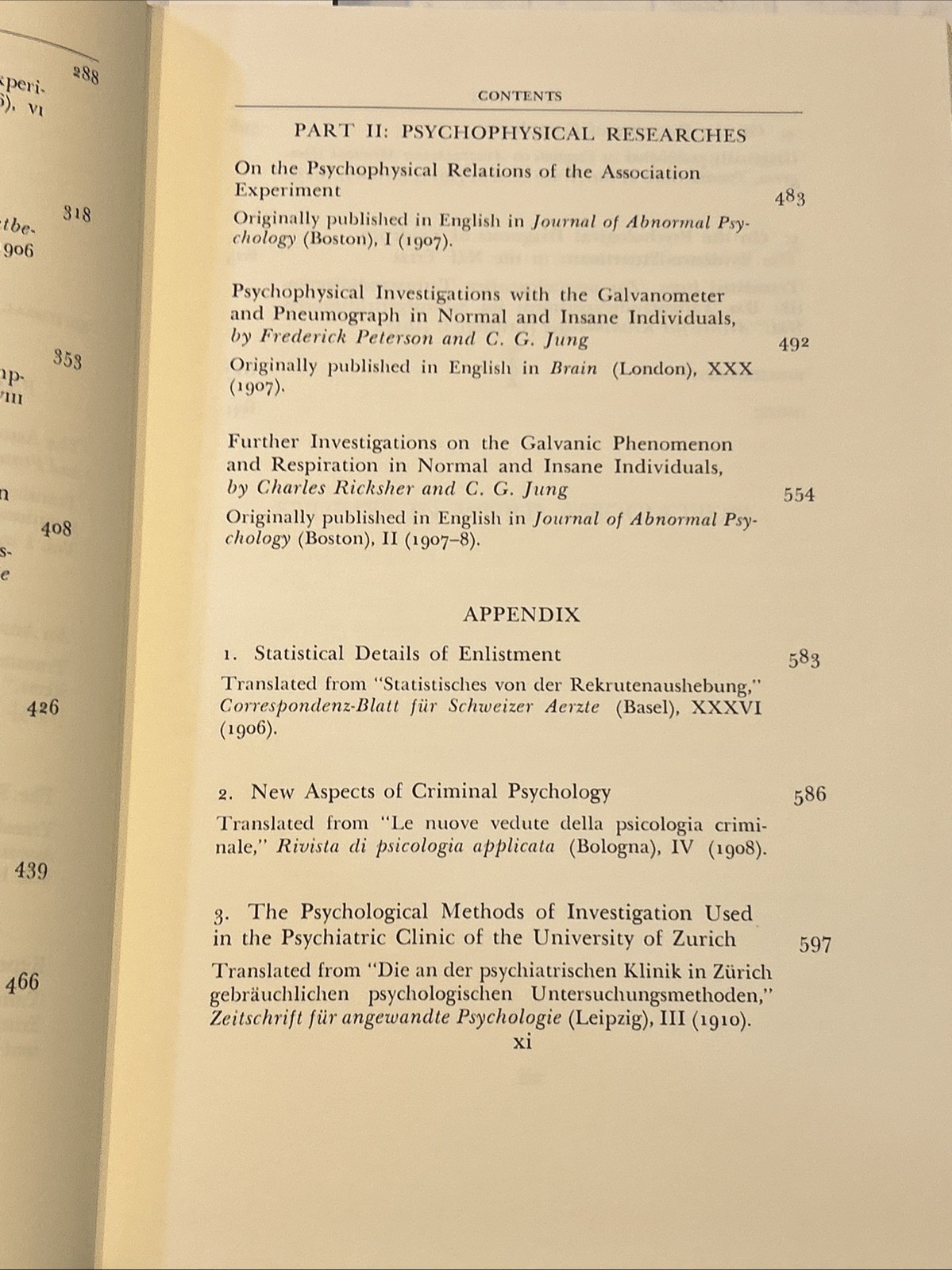 Collected Works of C. G. Jung, Volume 2: Experimental Researches – 1973