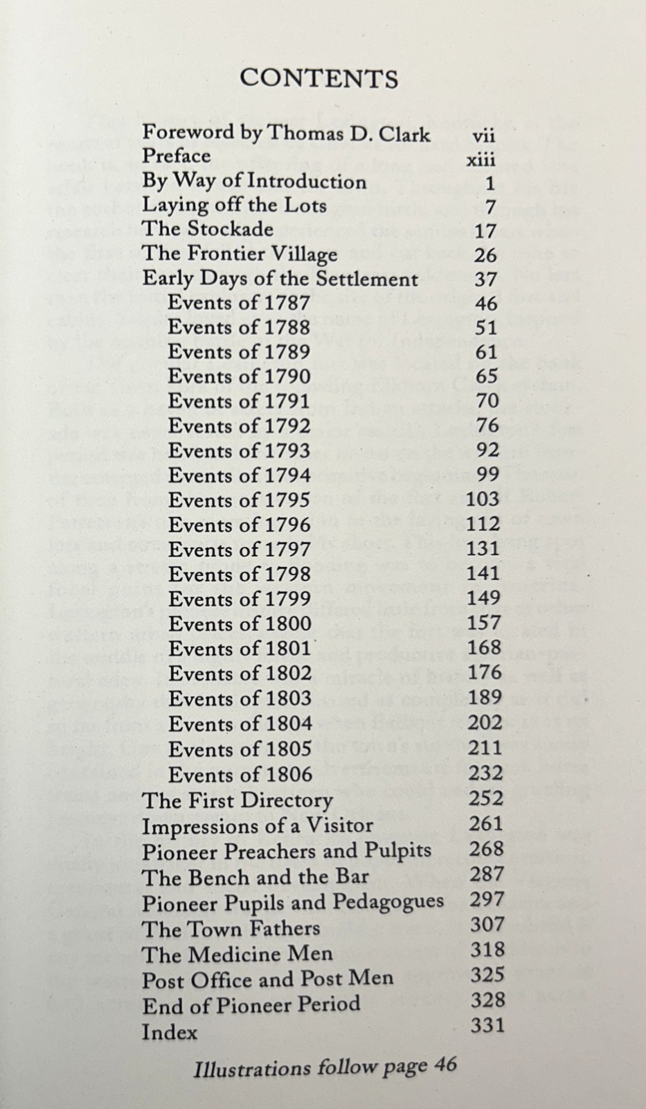 History of Pioneer Lexington 1779-1806 by Charles R. Staples 1996 Hardcover