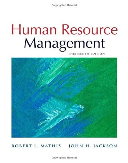 Human Resource Management Hardcover Robert L., Jackson, John H. M