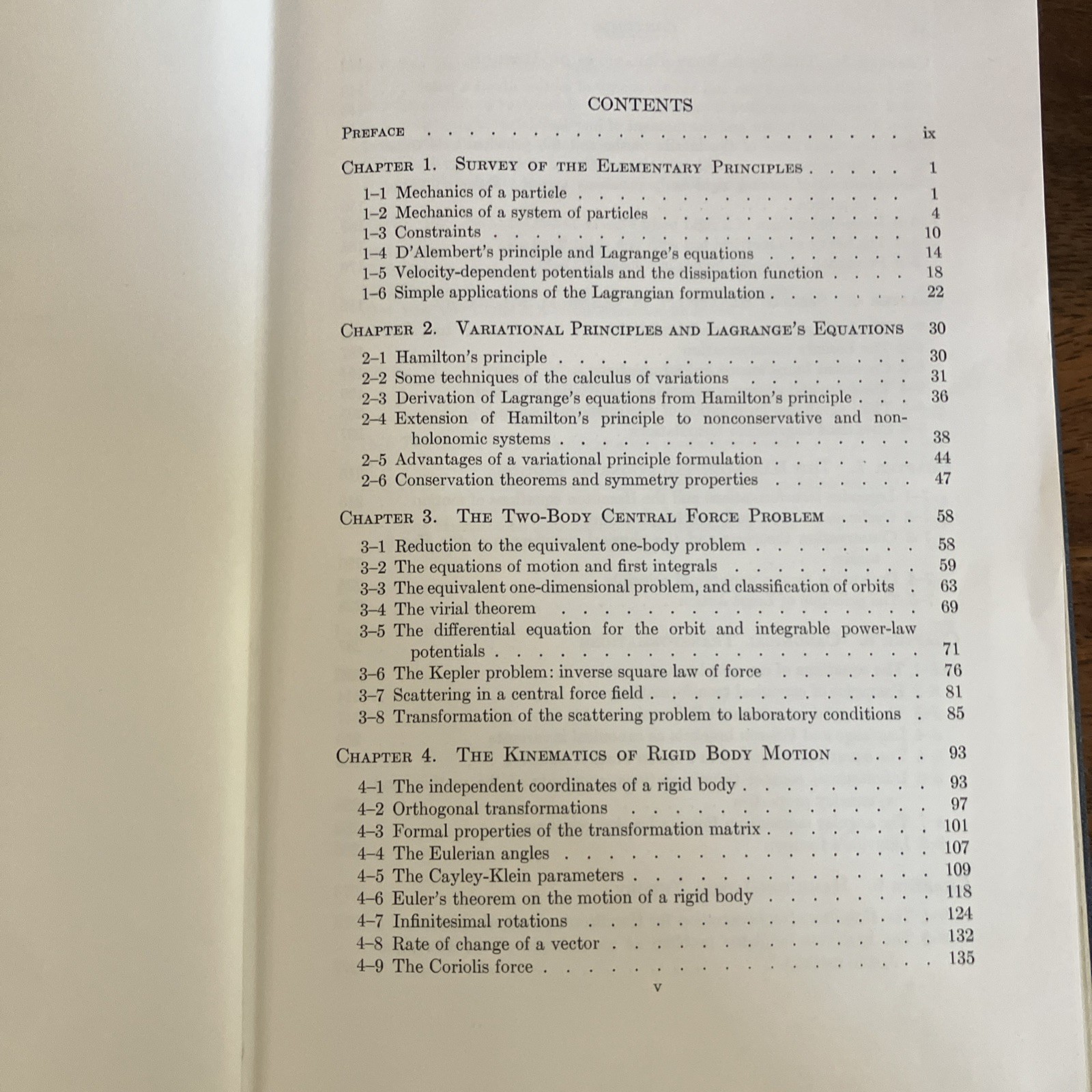 Addison-Wesley Series in Physics: Classical Mechanics by Herbert Goldstein 1959