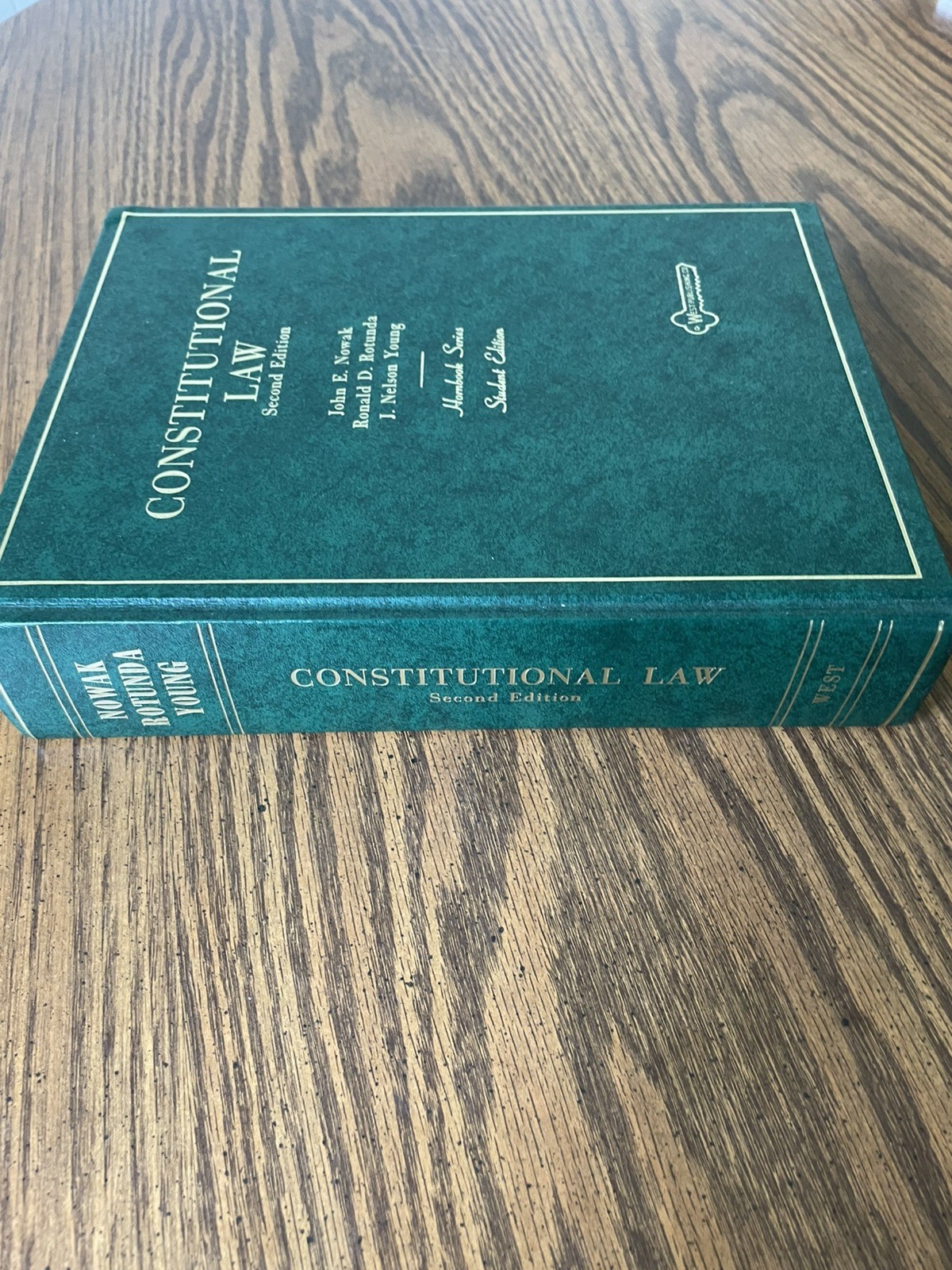 Constitutional Law 7th Edition John Nowak Ronald Rotunda HC 2004 EUC HC Great