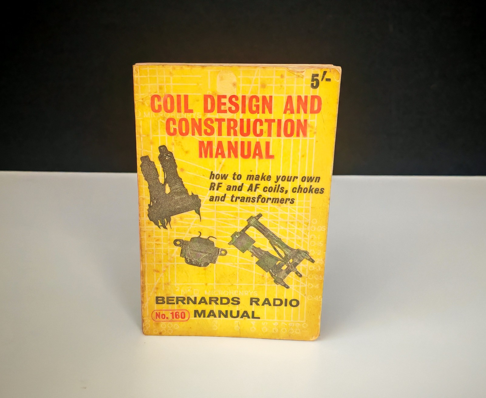 Vintage Coil Design and Construction Manual No.160 Bernards Radio Book 1960 Elec