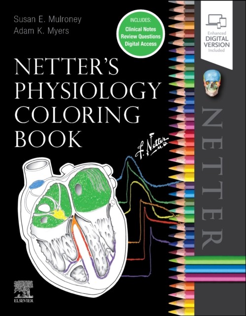 Netters Physiology Coloring Book by Adam Myers PAPERBACK 9780323694636