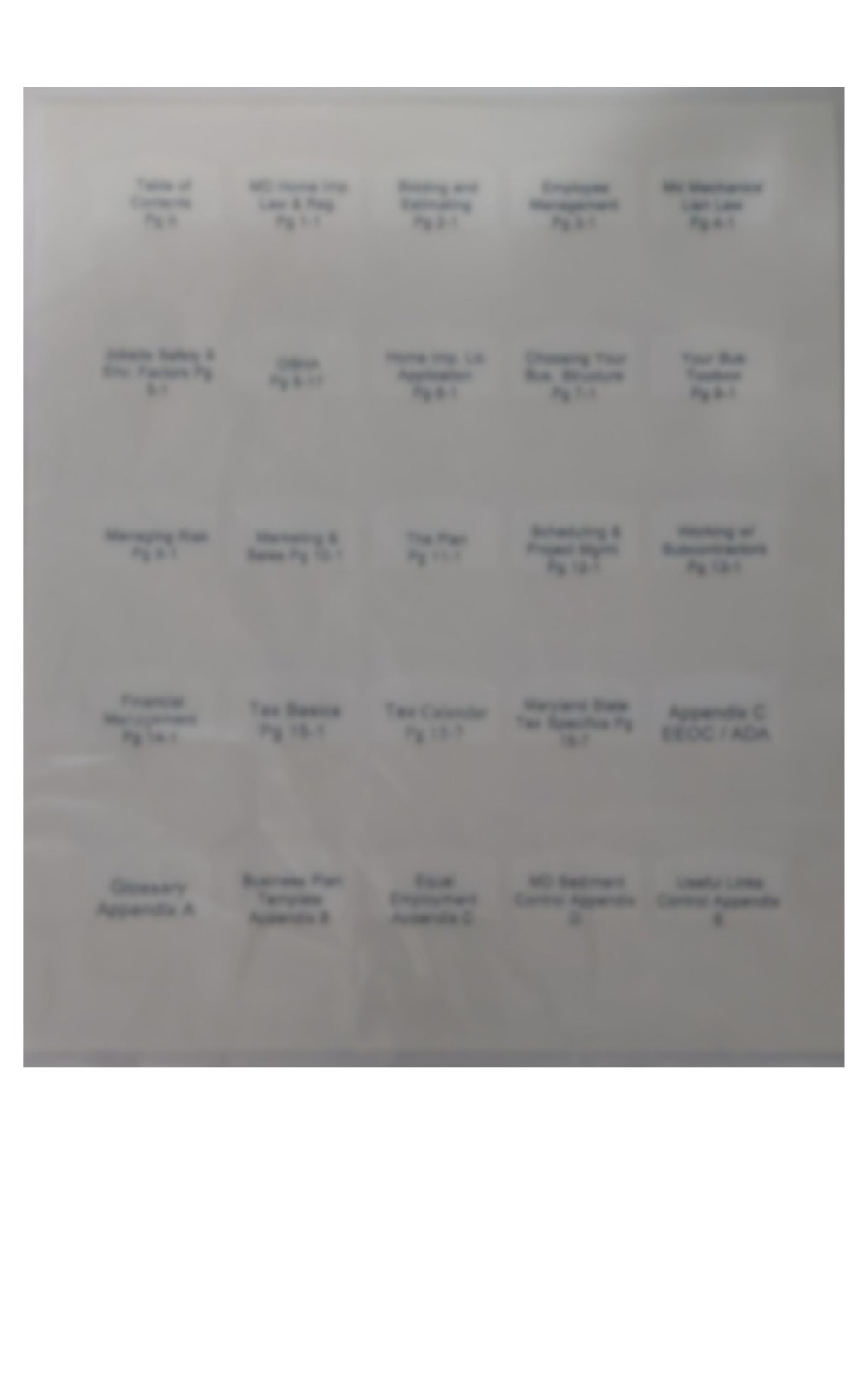 2021 International Mechanical Code Tabs