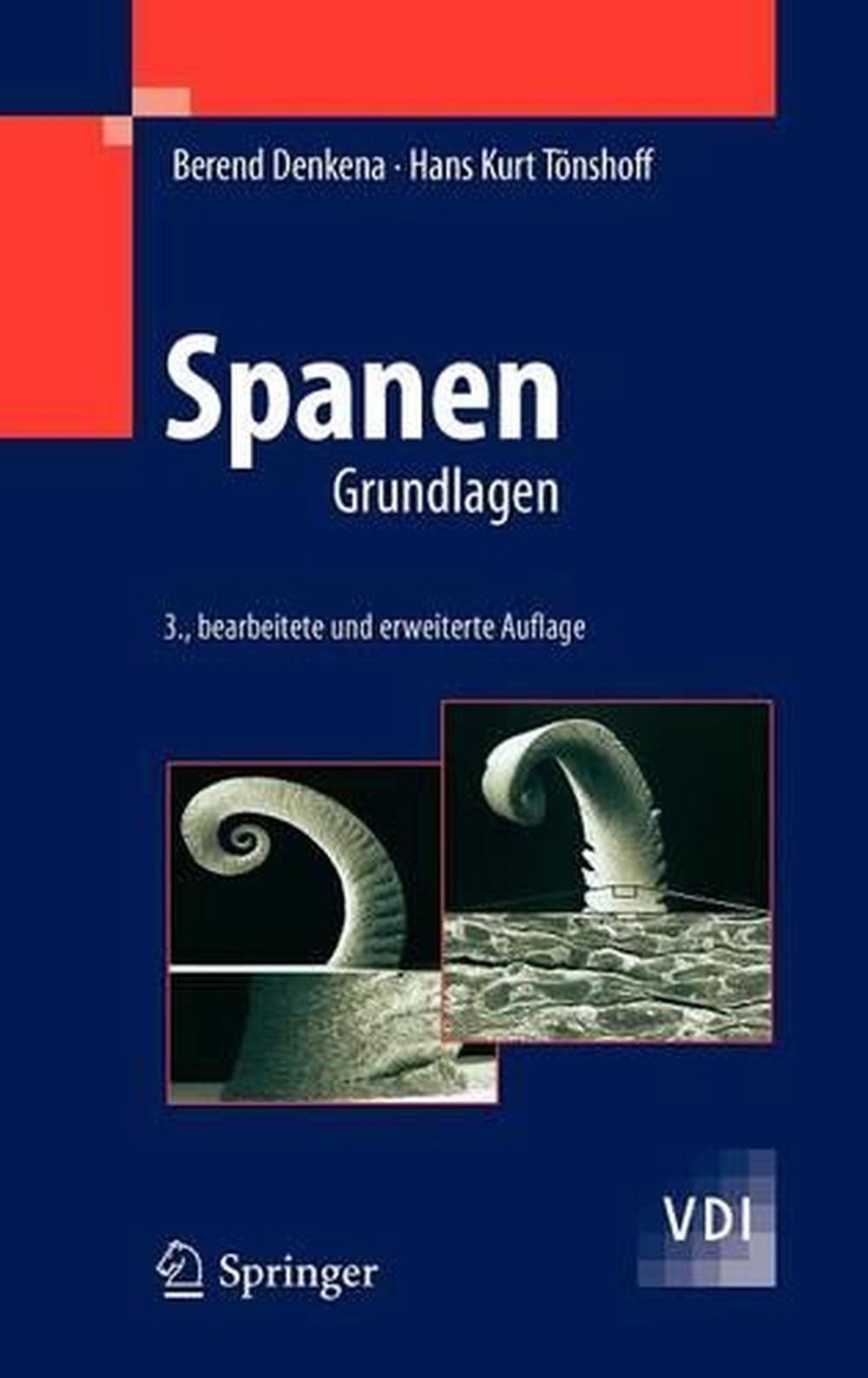 Spanen: Grundlagen by Berend Denkena (German) Hardcover Book