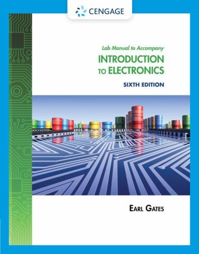 Lab Manual for Gates’ Introduction to Electronics, 6th, Paperback by Gates, E…