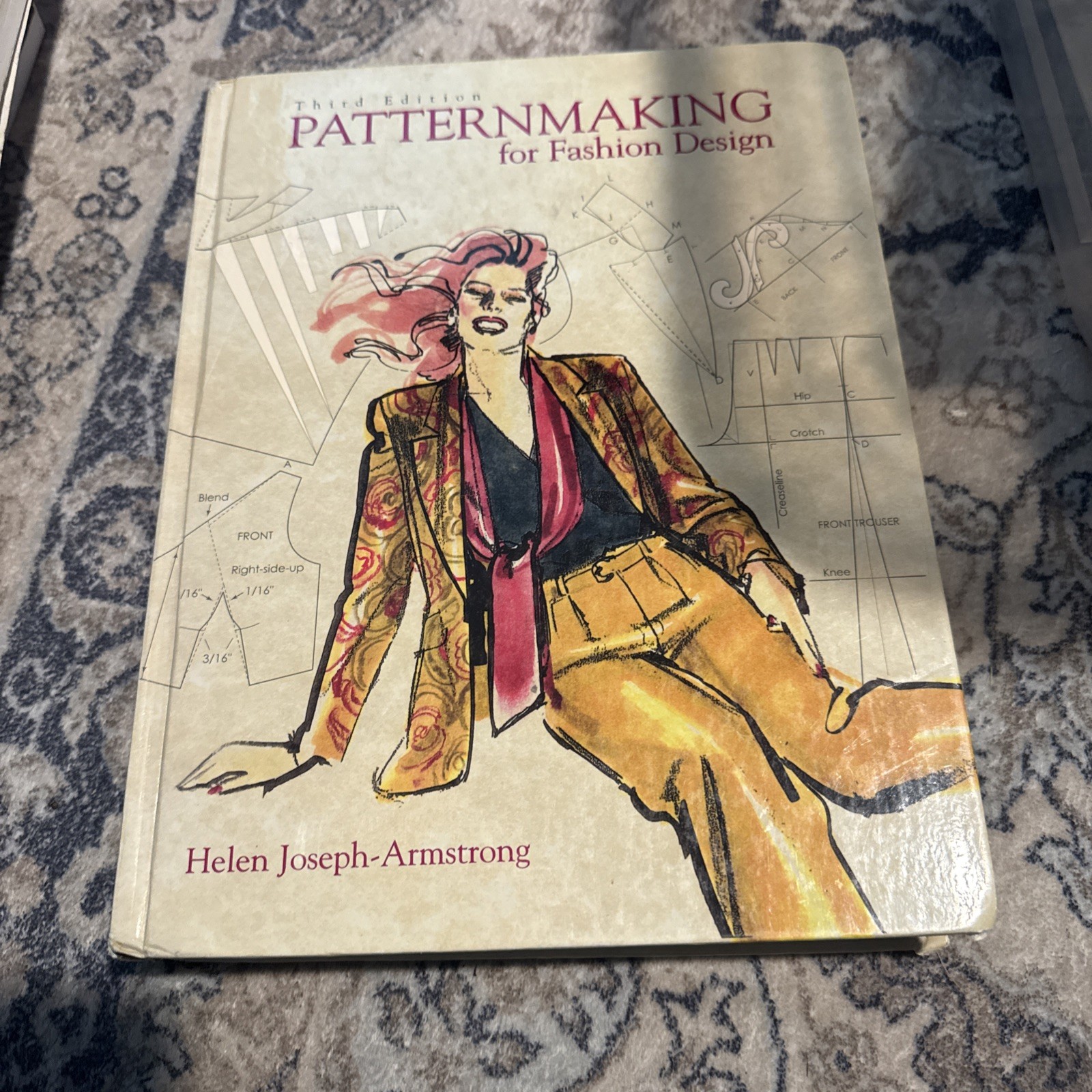 Patternmaking for Fashion Design 3rd Edition by Helen Joseph-Armstrong HC VG