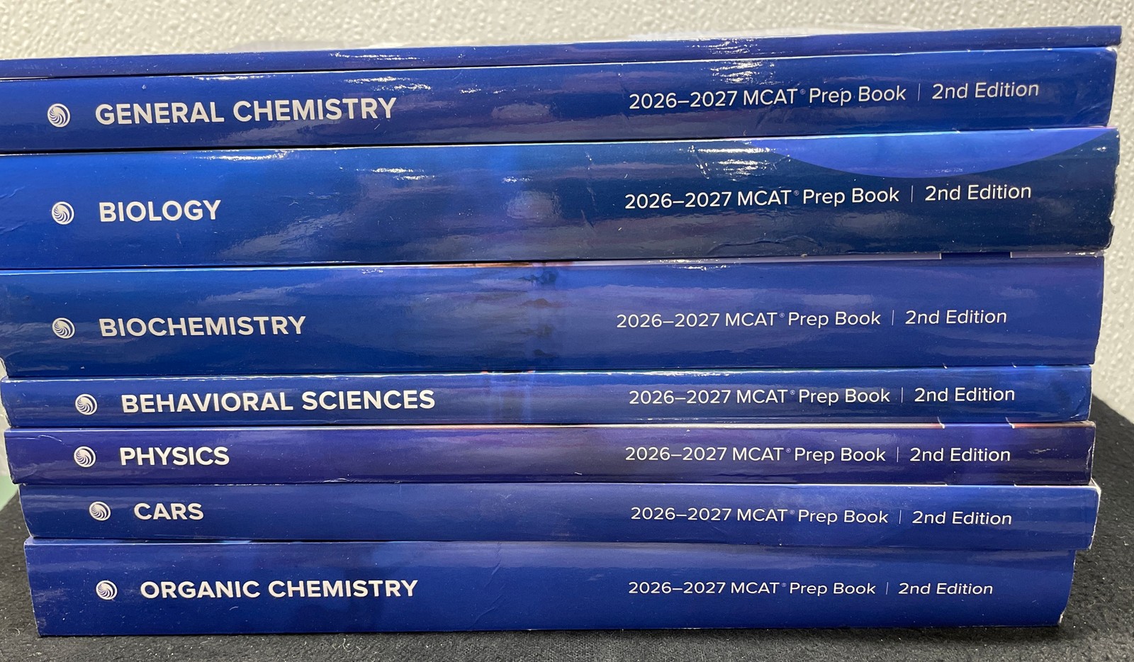 UWorld 2026-2027 MCAT Prep Books Set of 8 Books (No Digital Code) Books Only