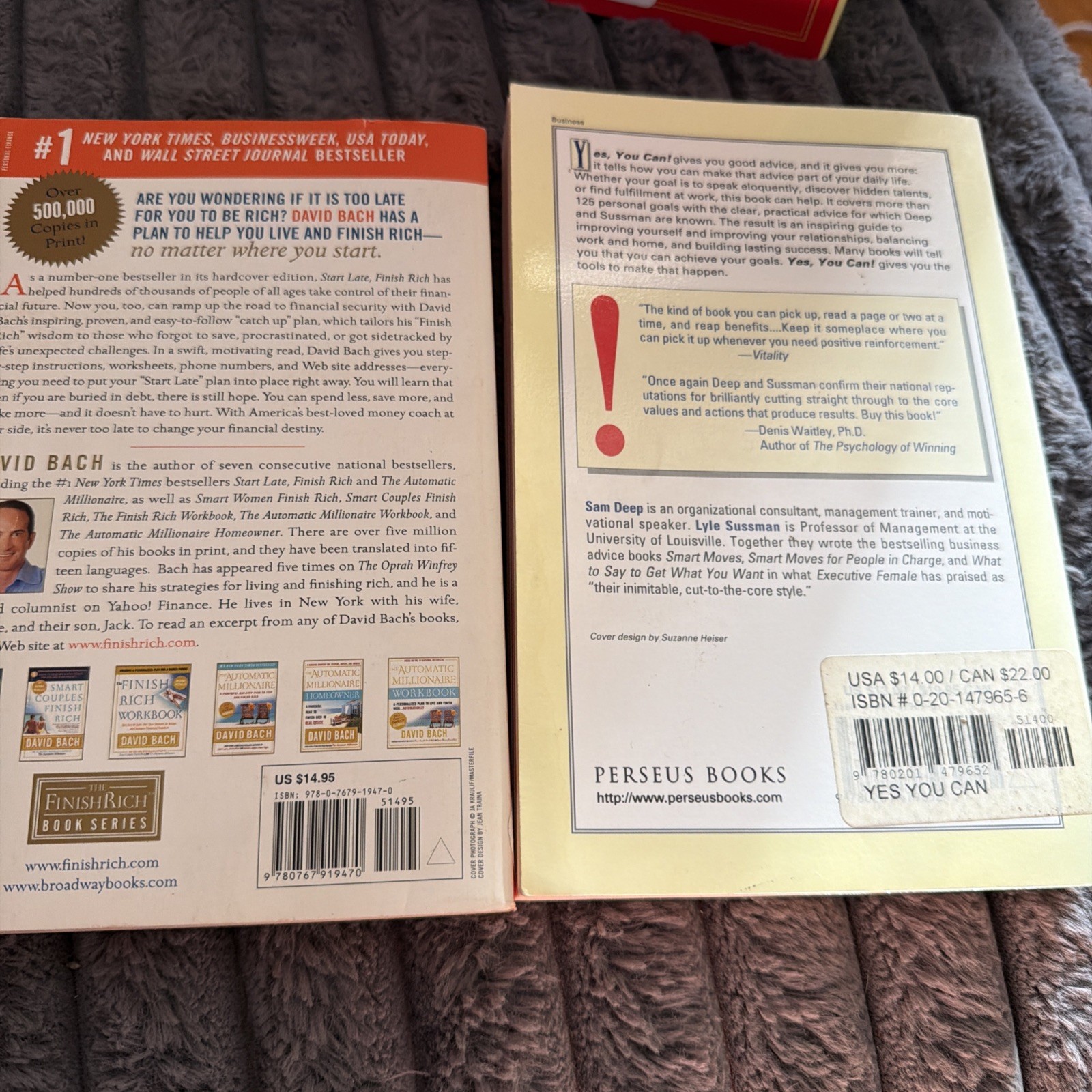 Large Bundle Of Self Help, Get Rich, Better Yourself Books Hardcover & Paperback
