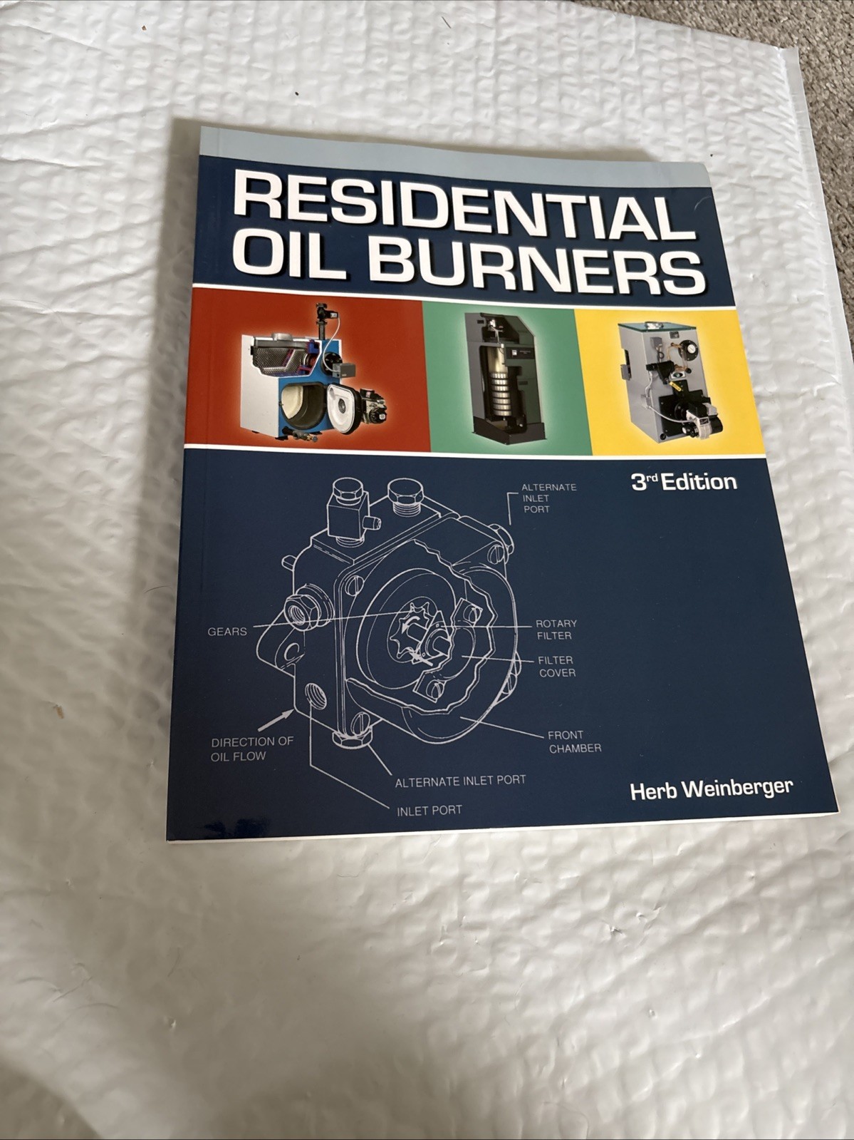 Residential Oil Burners – Paperback, by Weinberger Herb – Good
