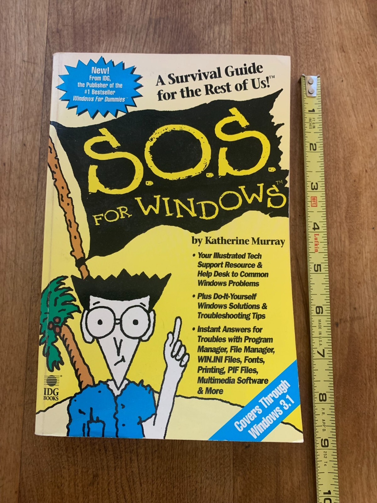 ‘S.O.S. For Windows’ – 1993 – Katherine Murray – VG