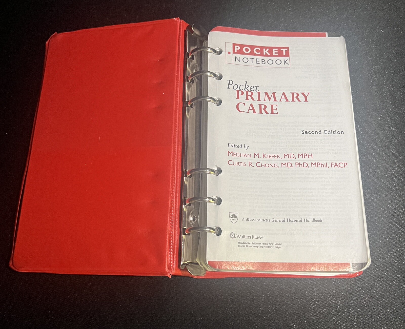 Pocket Notebook Ser.: Pocket Primary Care by Chong Curtis R. (2018, Ringbound,