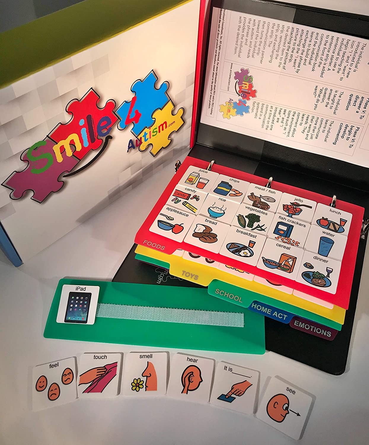 Autism Visual Communication Cards | PECS Book Style | Real Photos or Icons