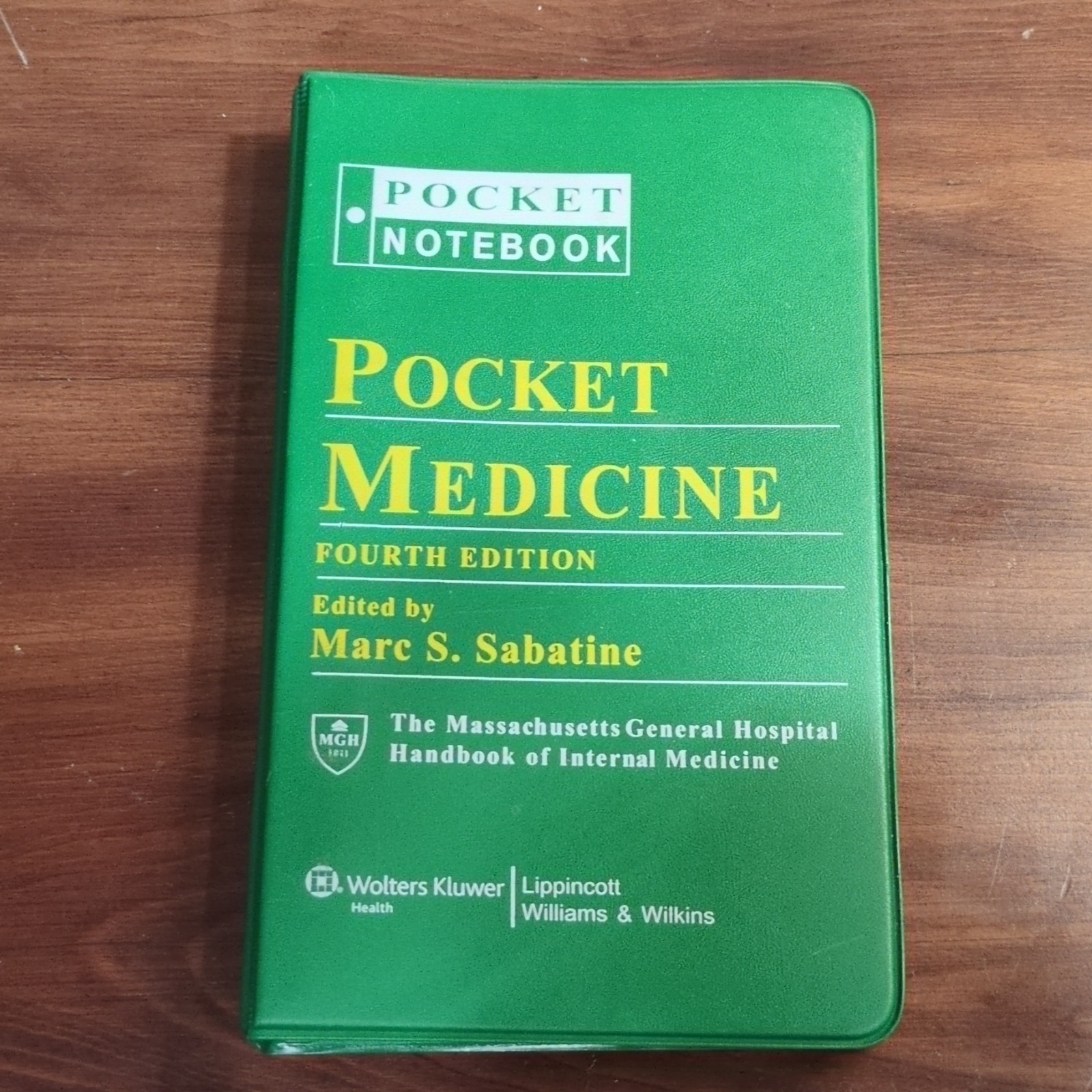 Wolters Kluwer Fourth Edition Ringbound Pocket Medicine Marc S. Sabatine