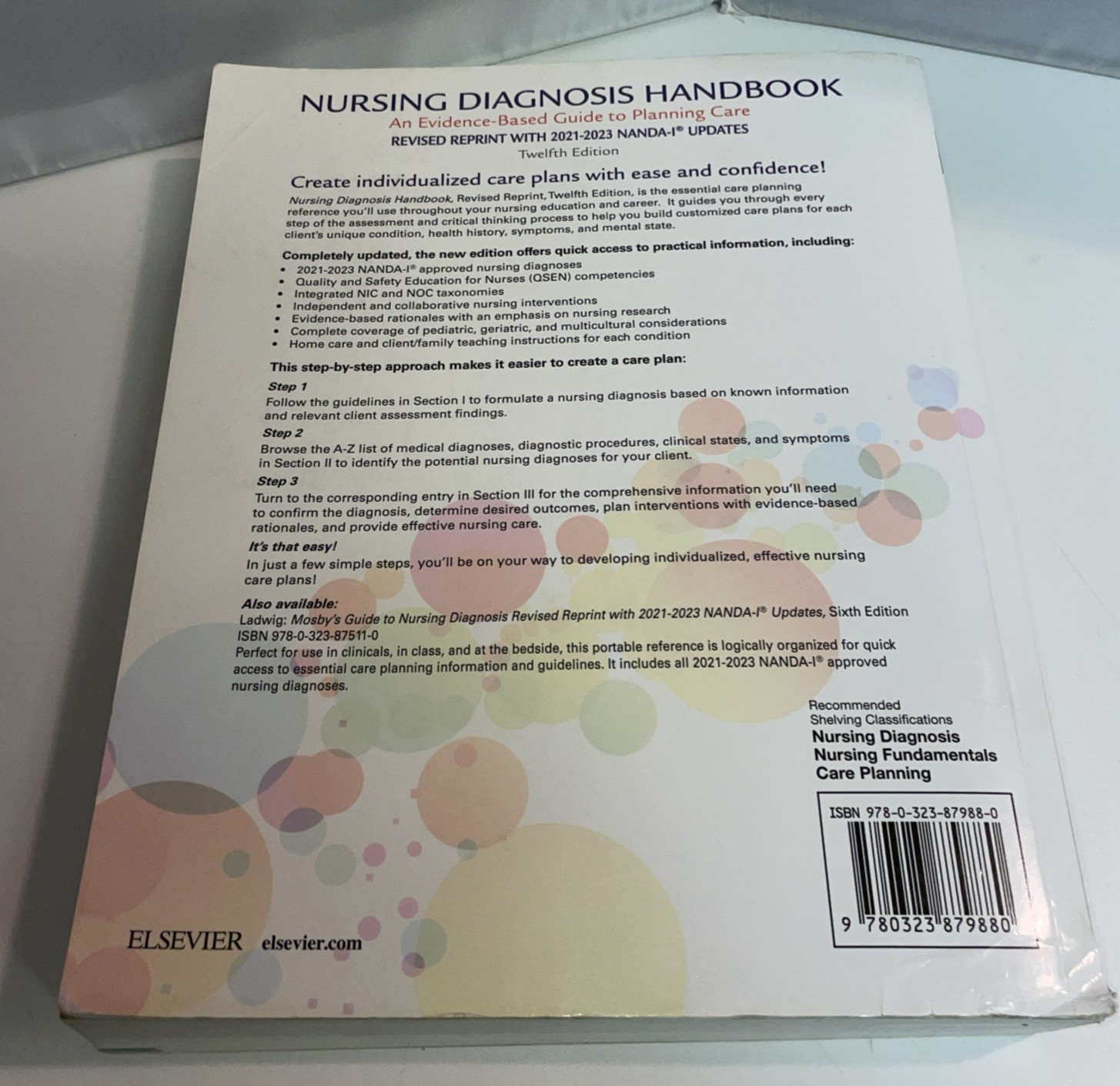 Nursing Diagnosis Handbook, 12th Edition – Paperback, by Ackley MSN EdS – Good