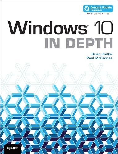 Windows 10 in Depth by McFedries, Paul Book The Fast Free Shipping
