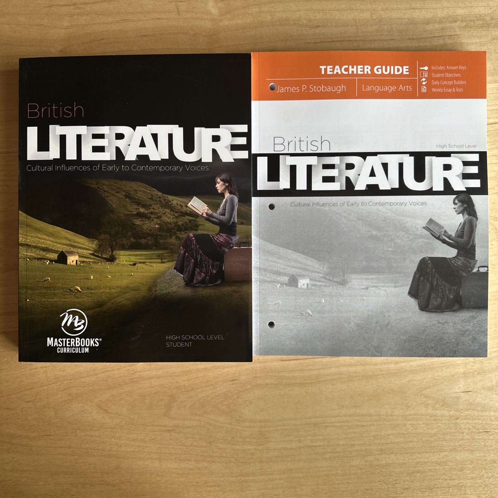 Master Books – British Lit High School Curriculum Teacher/Student Textbook Set